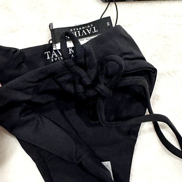 NWT Tavik Bebe Mini Bikini Bottom in Black - Extra Small - Picture 4 of 9